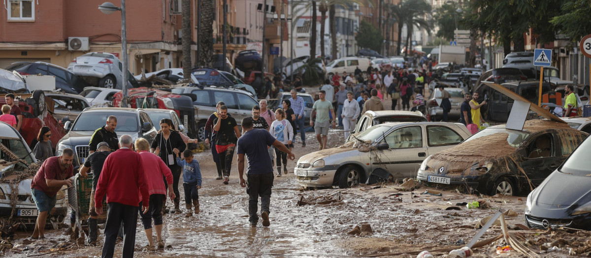 Inundaciones producidas por la DANA en la Comunidad Valenciana