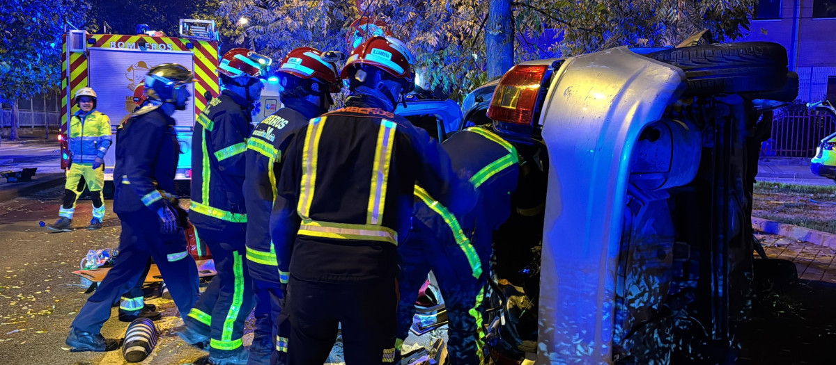 El accidente tuvo lugar en la madrugada