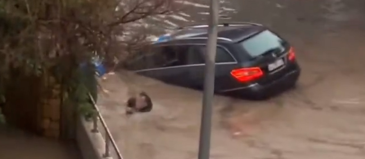 Hombre rescatado en Altea (Alicante)