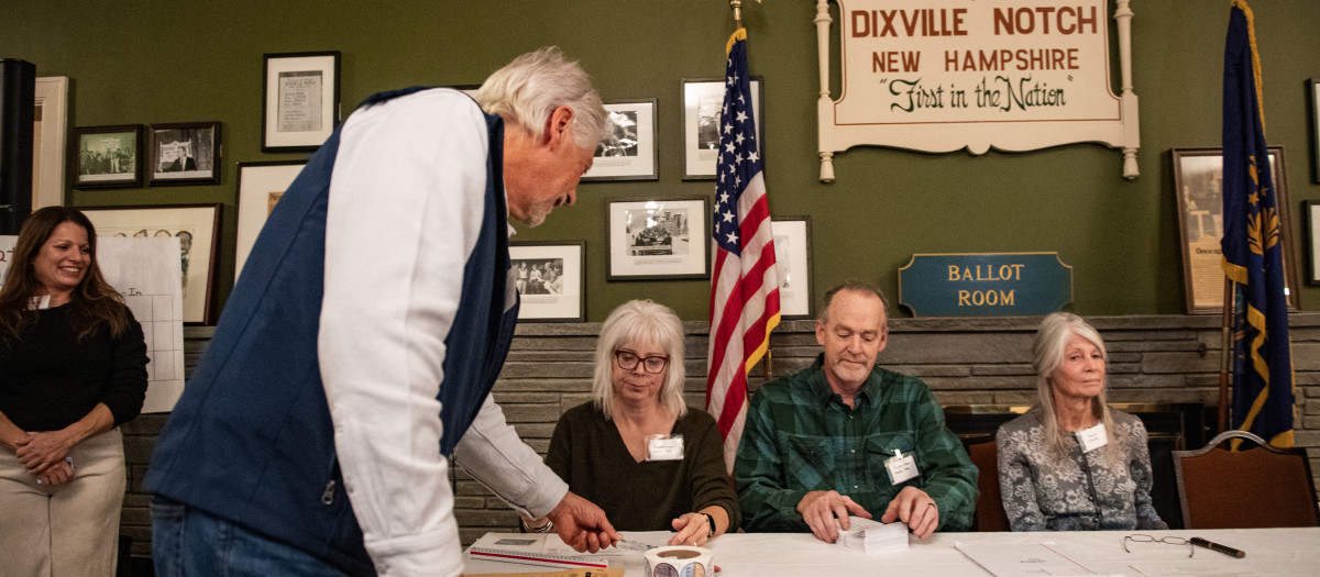 Dixville Notch, el primer pueblo en votar en Estados Unidos desde 1960
