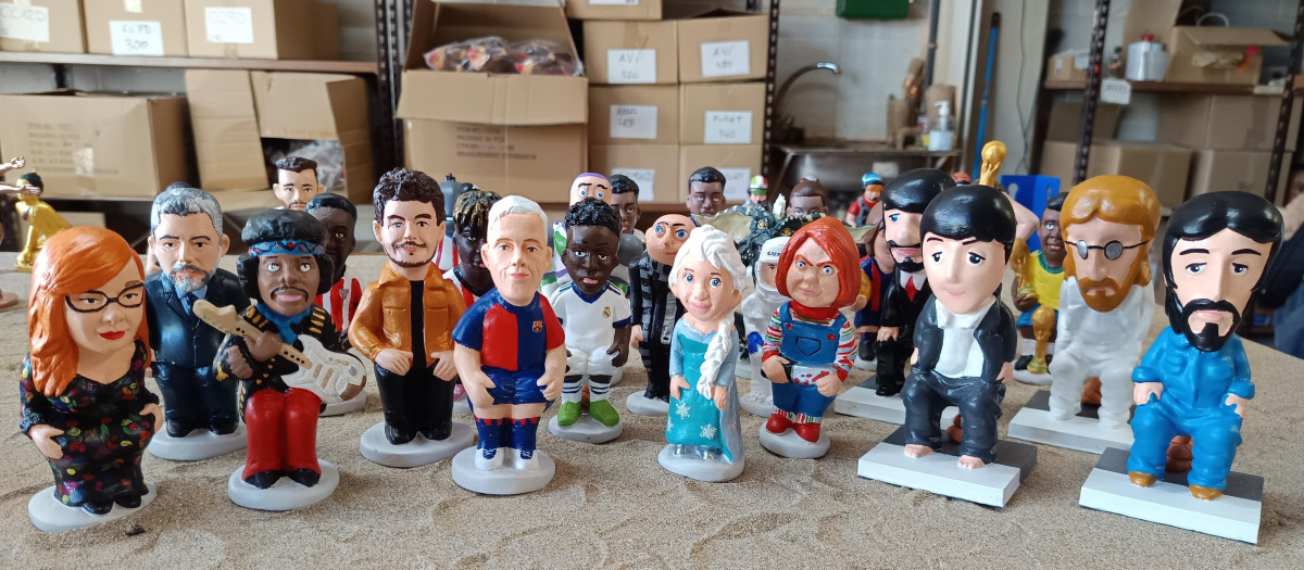 La empresa Caganer.Com añade más de 100 figuras nuevas en la temporada 2024-2025