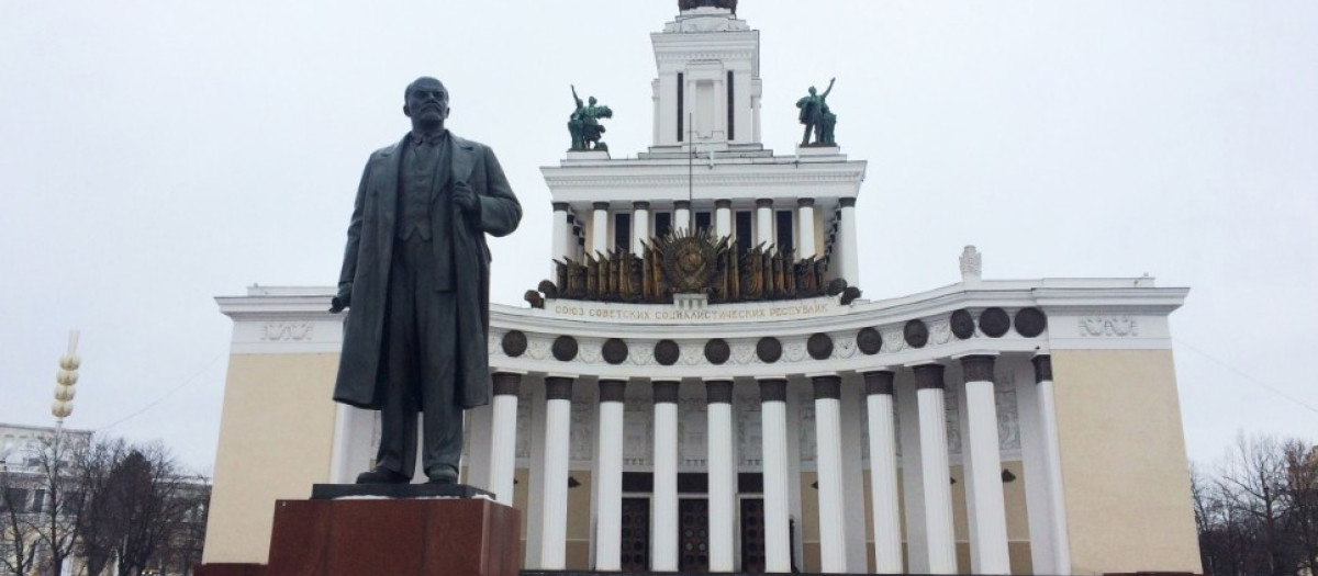 Estatua de Lenin en Moscú