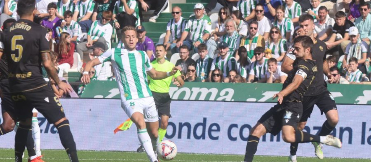 Isma Ruiz, en el partido ante el Castellón