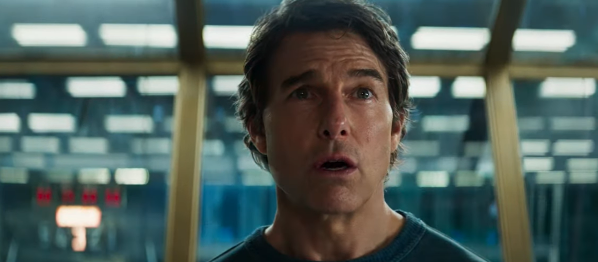 Tom Cruise, en una imagen del tráiler de Misión Imposible: Sentencia final