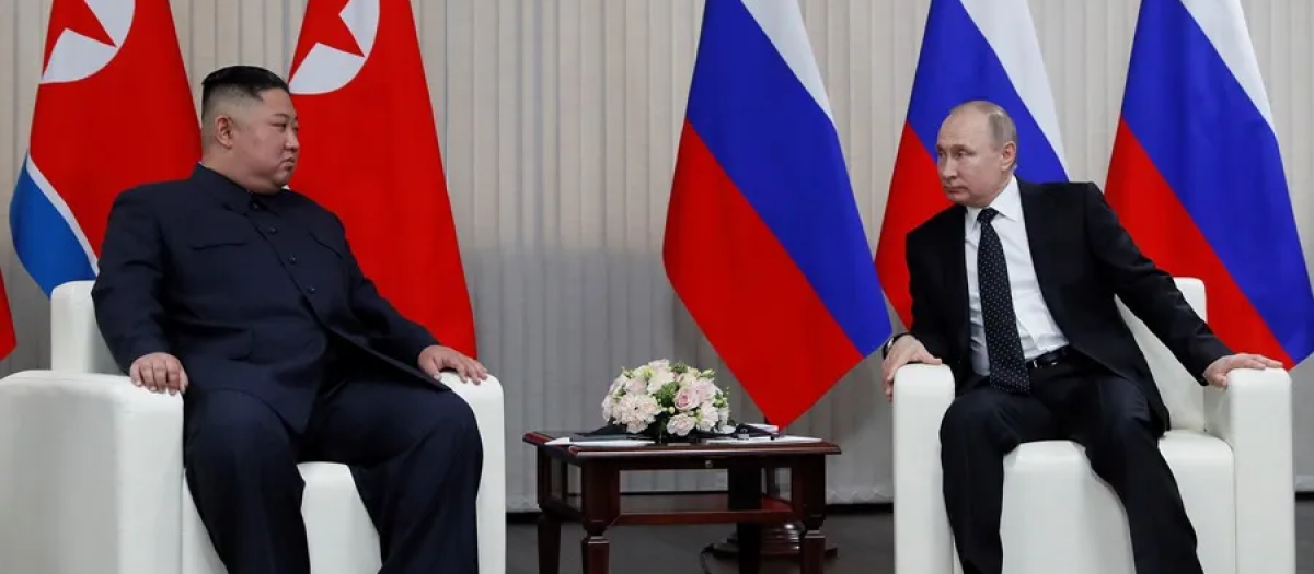 Putin en su última visita a Corea del Norte