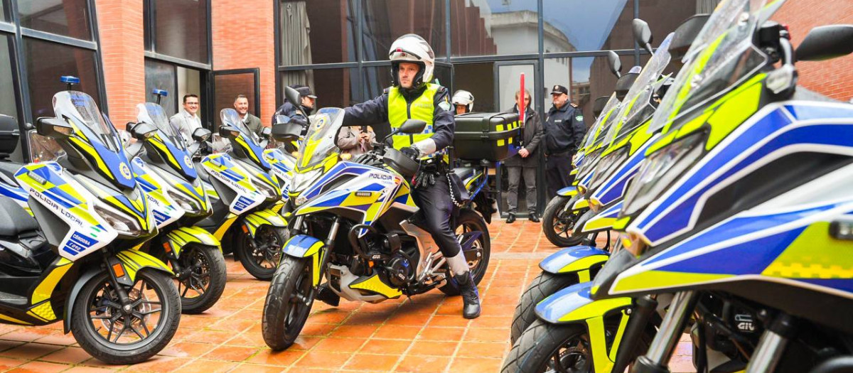 Nuevas motocicletas de la Policía Local de Córdoba