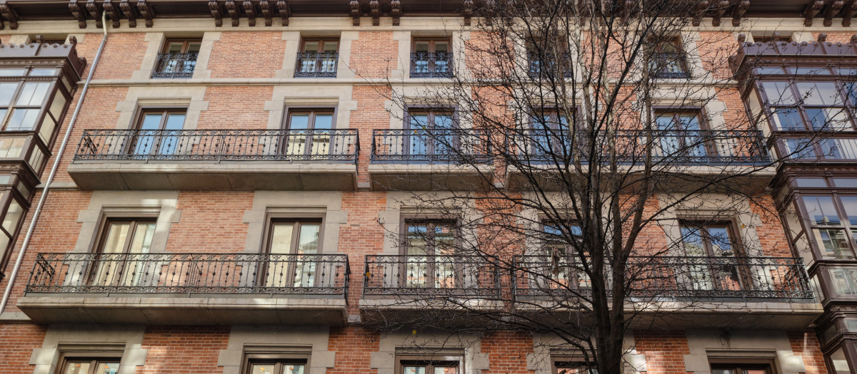 Apartamentos de All Iron RE I Socimi en la calle Ledesma de Bilbao (España).