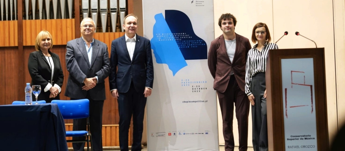 Presentación del Concurso Chopin en el Conservatorio Superior de Música de Córdoba