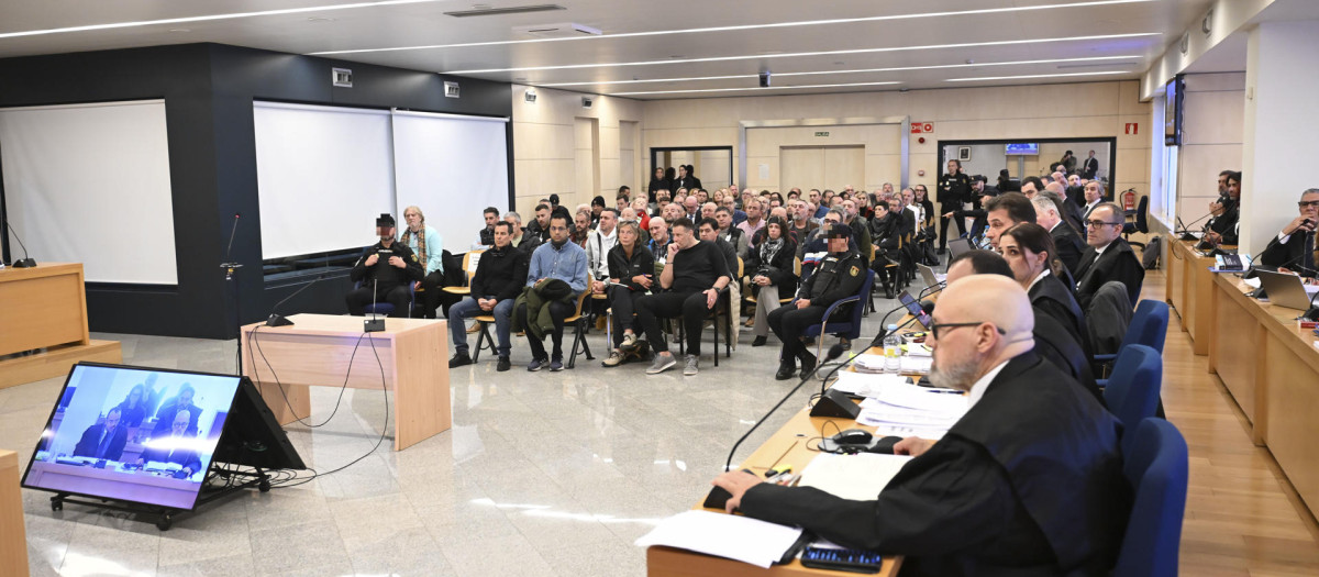 El juicio está teniendo lugar en la Audiencia Nacional