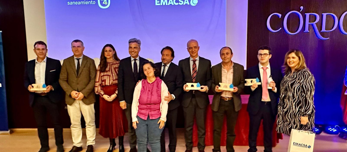 Premiados y autoridades