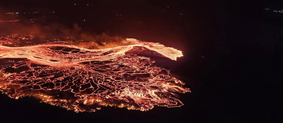 (Foto de ARCHIVO)
Volcán cercano a la localidad de Grindavik, en Islandia

Europa Press/Contacto/Icelandic Civil Defense/Alma
22/8/2024