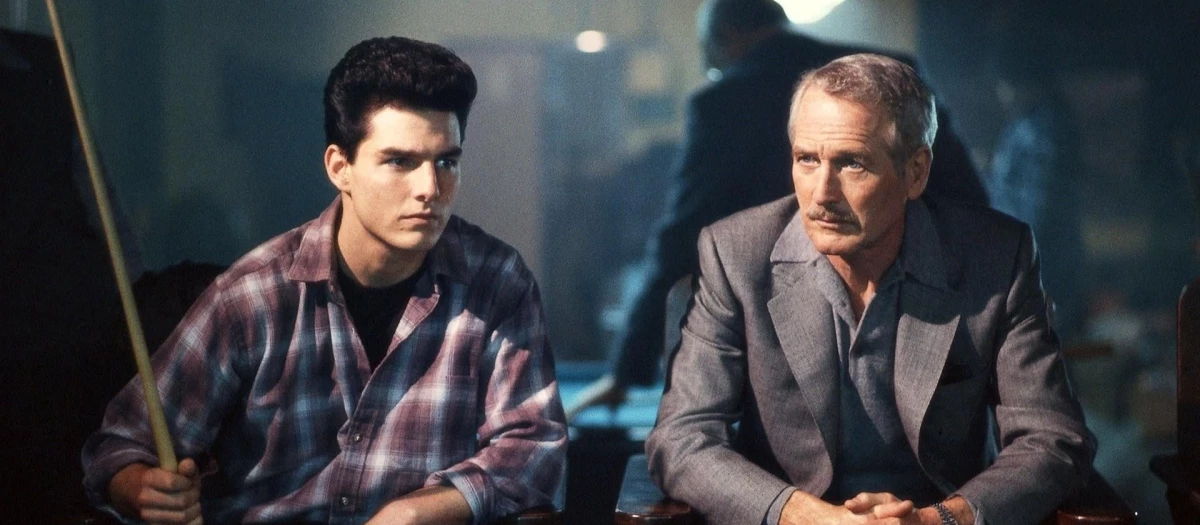 Paul Newman y Tom Cruise