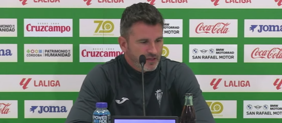 Iván Ania, en la previa del duelo ante el Zaragoza