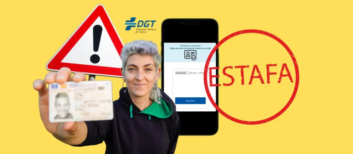 Los atacantes utilizan como pretexto una supuesta sanción de la DGT, presionando con mensajes de urgencia o posibles cargos si no se realiza el pago de inmediato