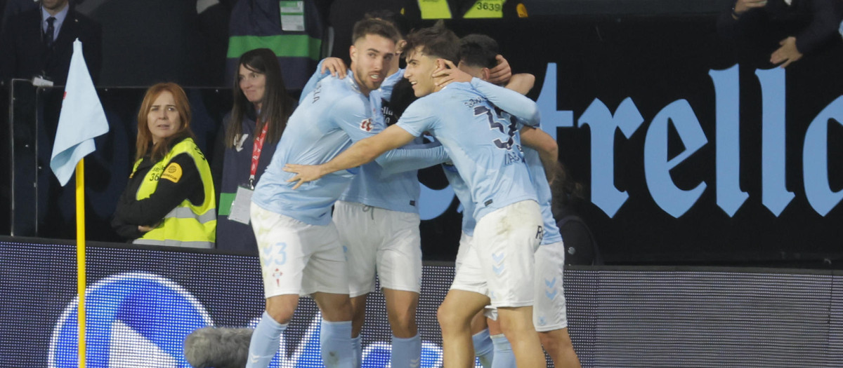 El Celta sacó un empate en el duelo frente al Barça