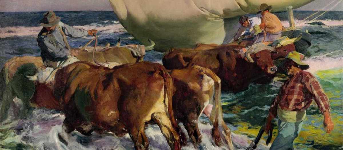 El cuadro 'Sol de la tarde' es el principal reclamo de la exposición sobre Sorolla en Miami