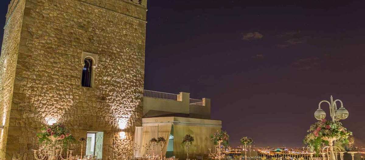 Vista del Castillo de la Albaida