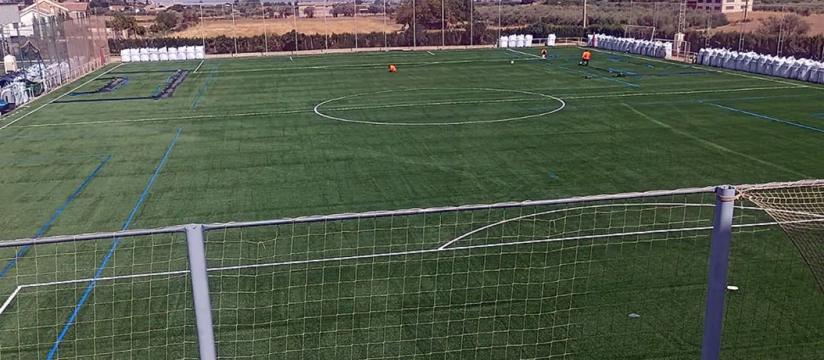 Este es el campo en el que se produjo la nueva agresión de una madre a un árbitro