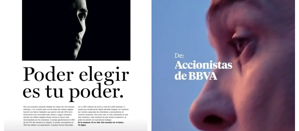 Campañas de Sabadell y BBVA