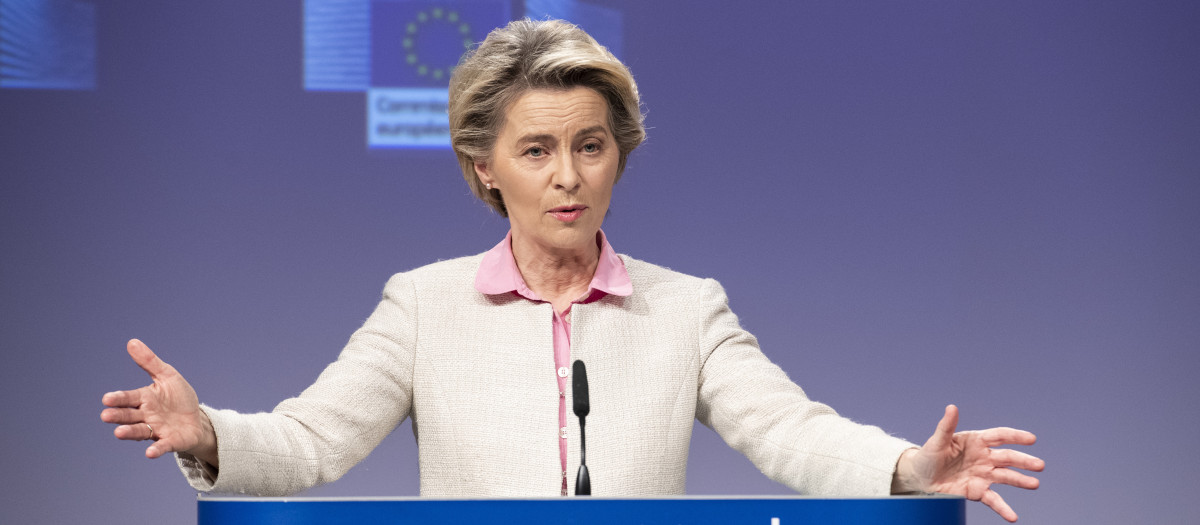 Ursula von der Leyen, presidenta de la Comisión Europea