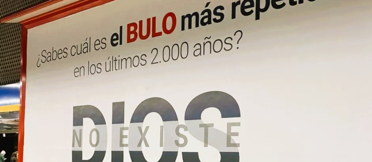 La campaña que lanzó la ACdP en 2020 sobre la existencia de Dios