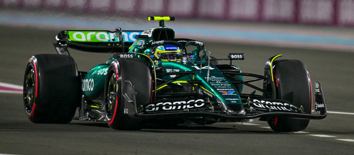 Fernando Alonso saldrá octavo en la carrera del GP de Qatar