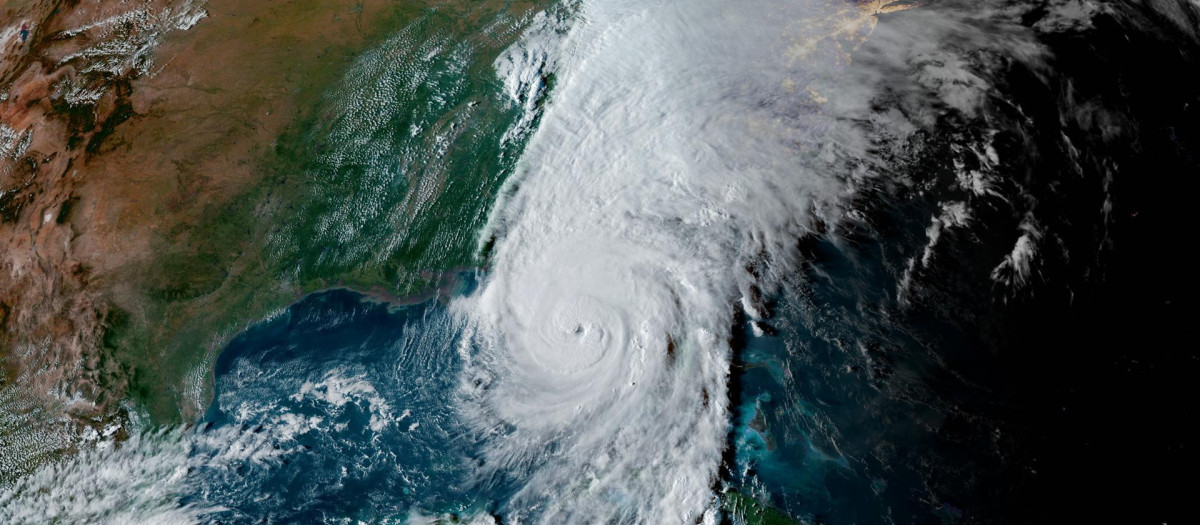 El huracán Helene en su camino hacia Florida (EE.UU.)