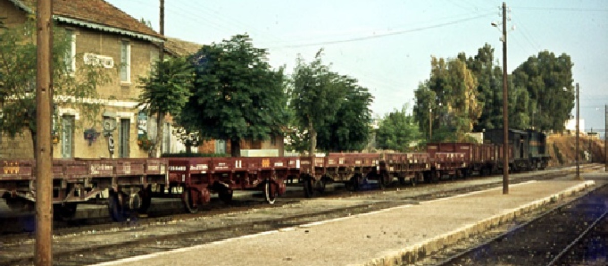 Un ramal del ferrocarril Córdoba-Belmez abierto en Cerro Muriano para el transporte del mineral de cobre