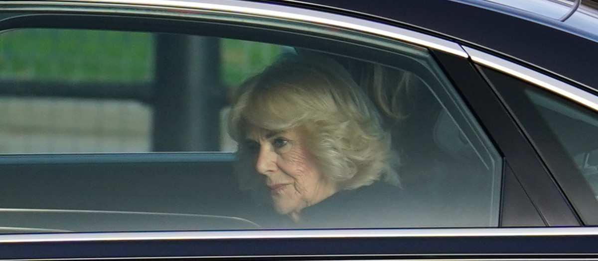 Queen Camilla during The State Visit of the Emir of Qatar in London, UK - 03 Dec 2024