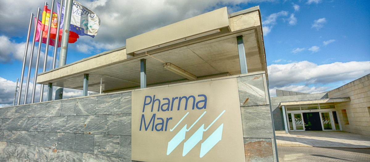 Entrada a la sede de PharmaMar