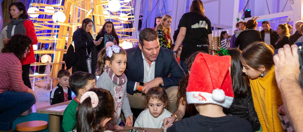 Inauguración de la Navidad vikinga en la Ciudad de la Cultura de Santiago