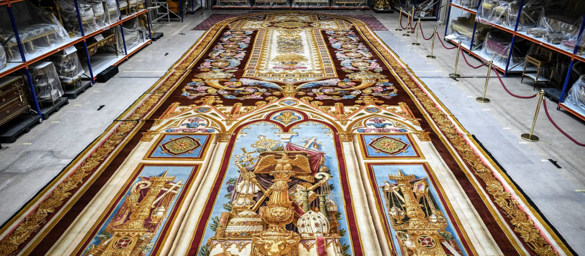 La alfombra de Notre-Dame de París