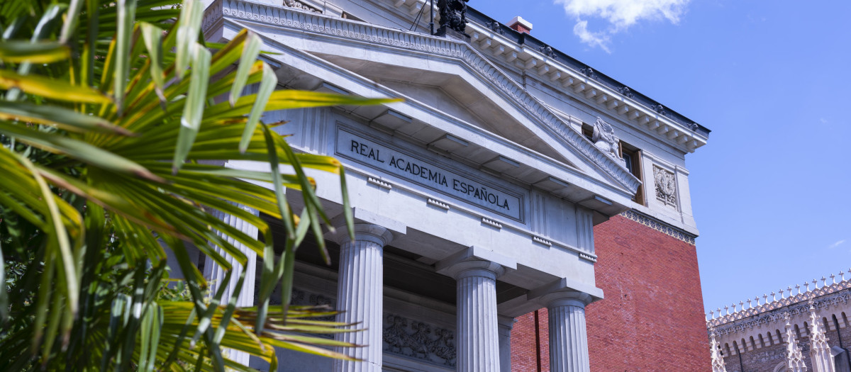 Sede de la Real Academia Española en Madrid