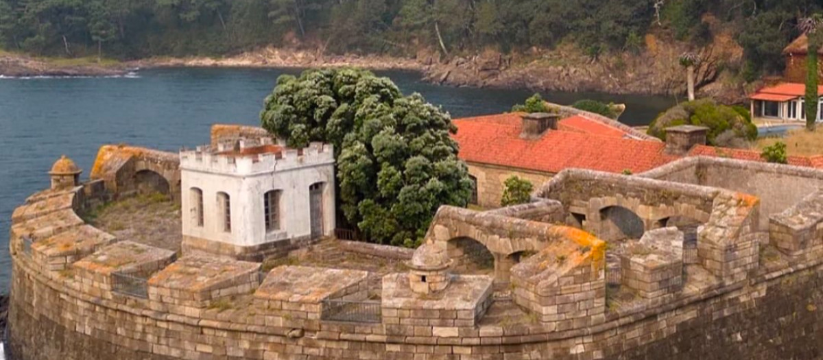 Vista aérea del Castillo del Príncipe