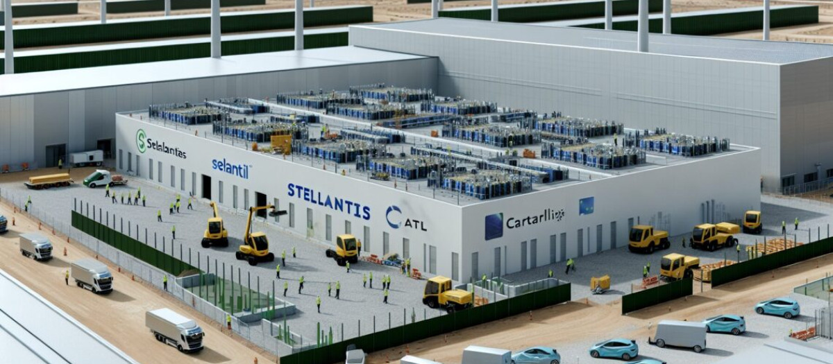 Nueva factoría de baterías de Stellantis en Zaragoza