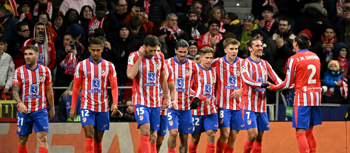 El Atlético de Madrid consiguió una nueva victoria en Champions