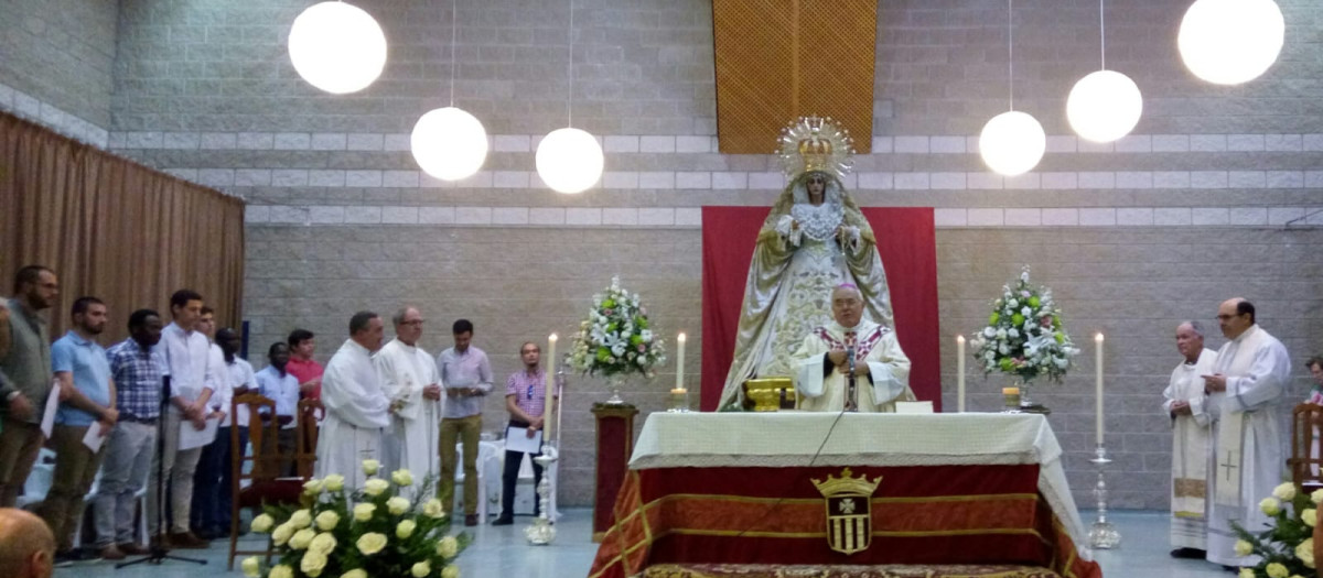 Visita de la Virgen de la Merced a la prisión de Córdoba en 2018