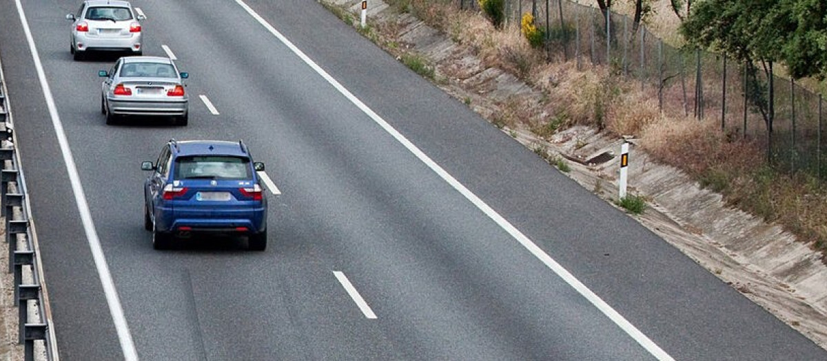 Esta estampa es habitual en las autopistas españolas