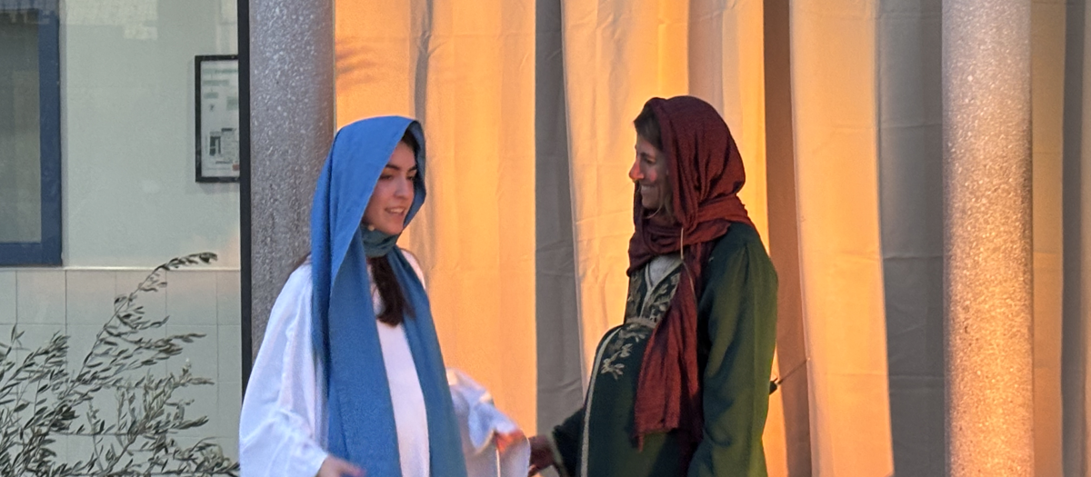 El Pesebre viviente del Colegio Reial Monestir Santa Isabel