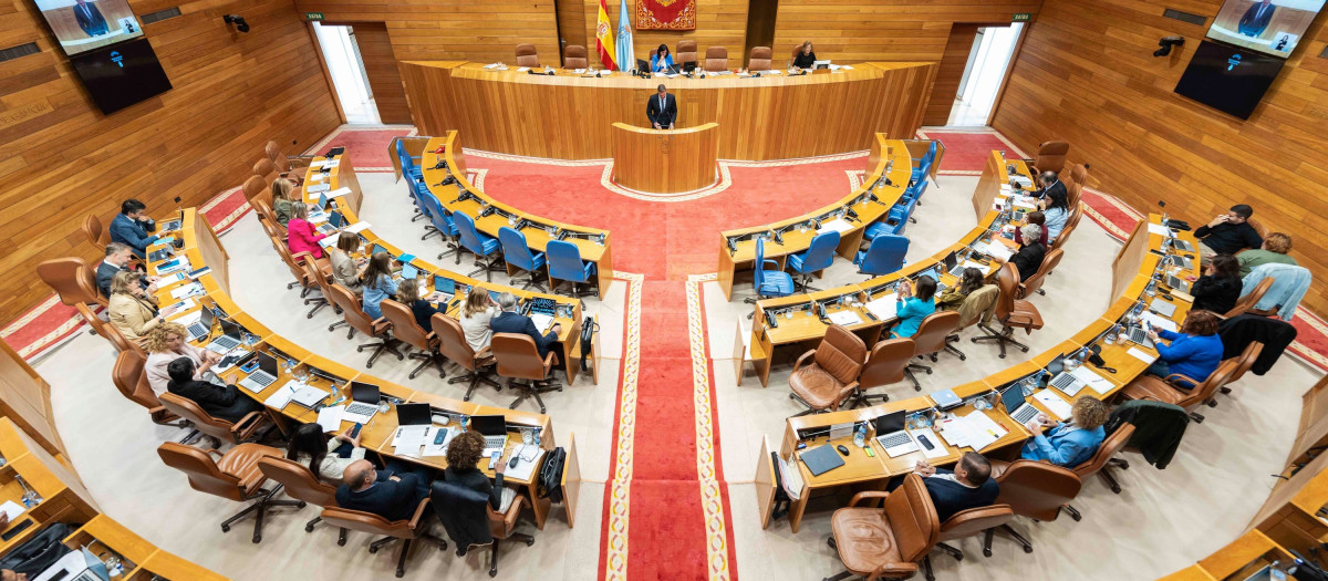 Pleno del Parlamento de Galicia