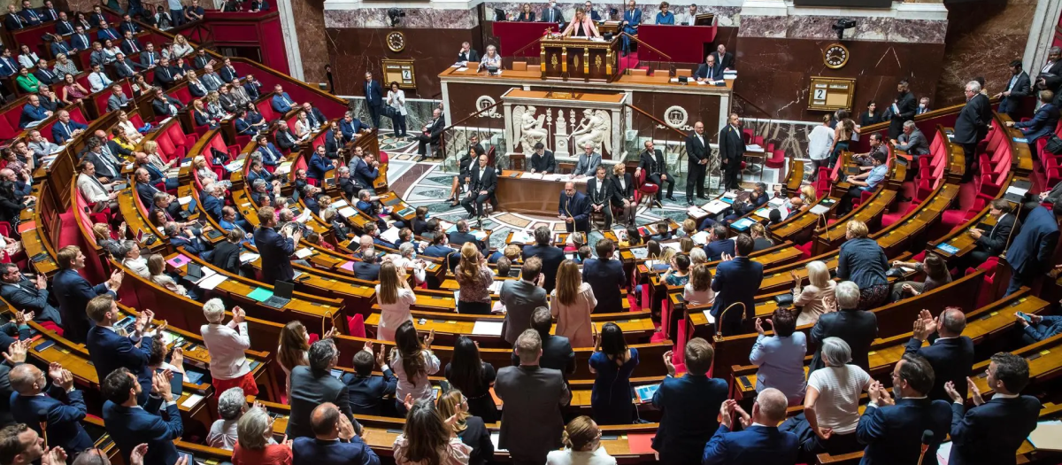 La Asamblea Nacional de Francia, en una imagen de archivo