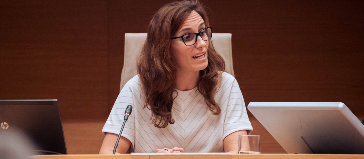 Mónica García, ministra de Sanidad