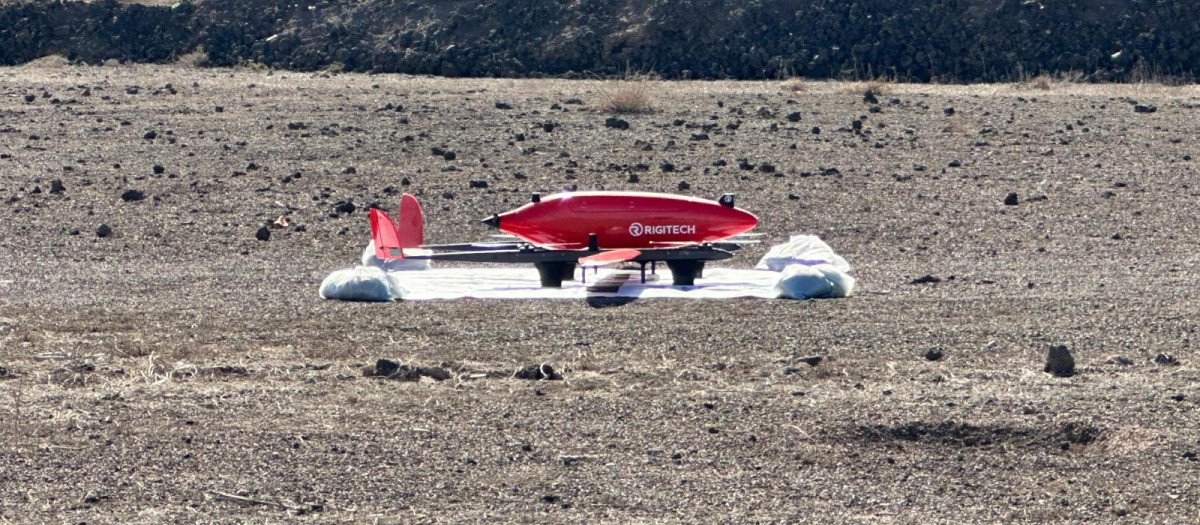 Dron para la monitorización de incendios