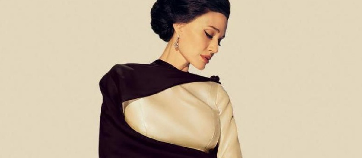 Angelina Jolie caracterizada como Maria Callas en la película 'Maria'