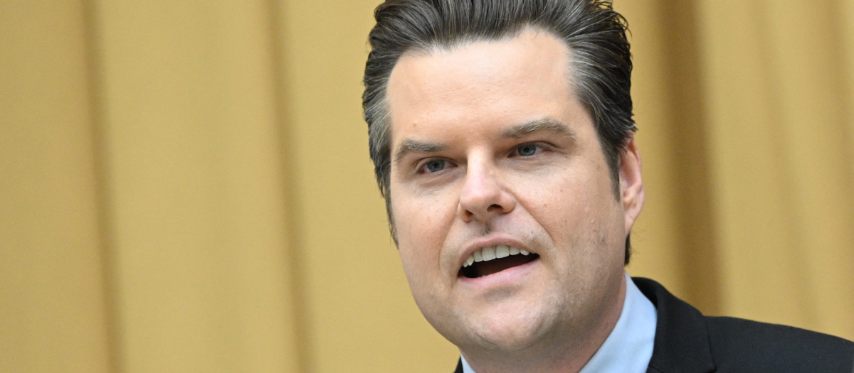 El excongresista Matt Gaetz