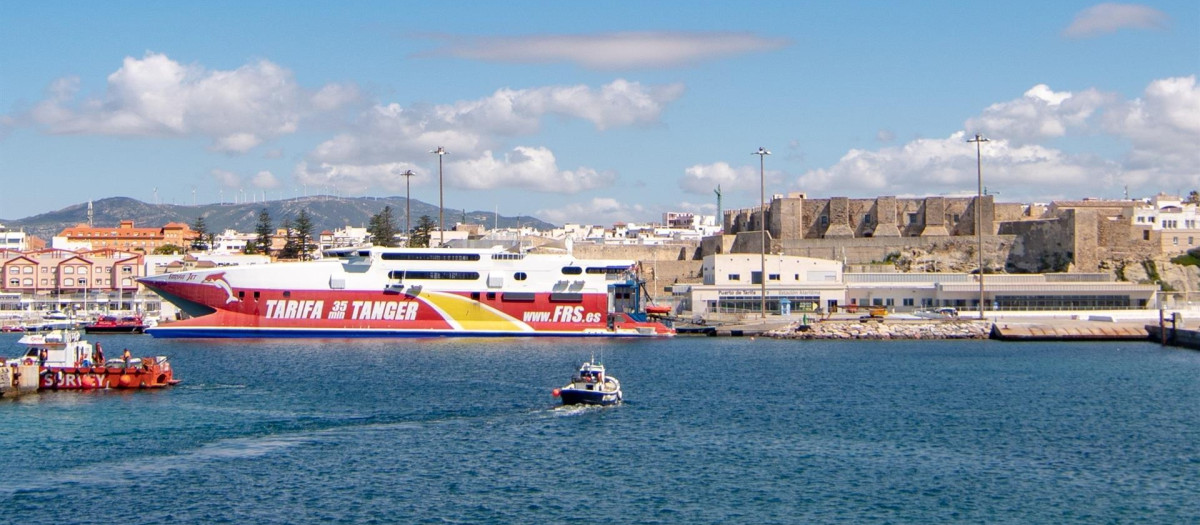 Puerto de Tarifa, en una imagen de archivo
