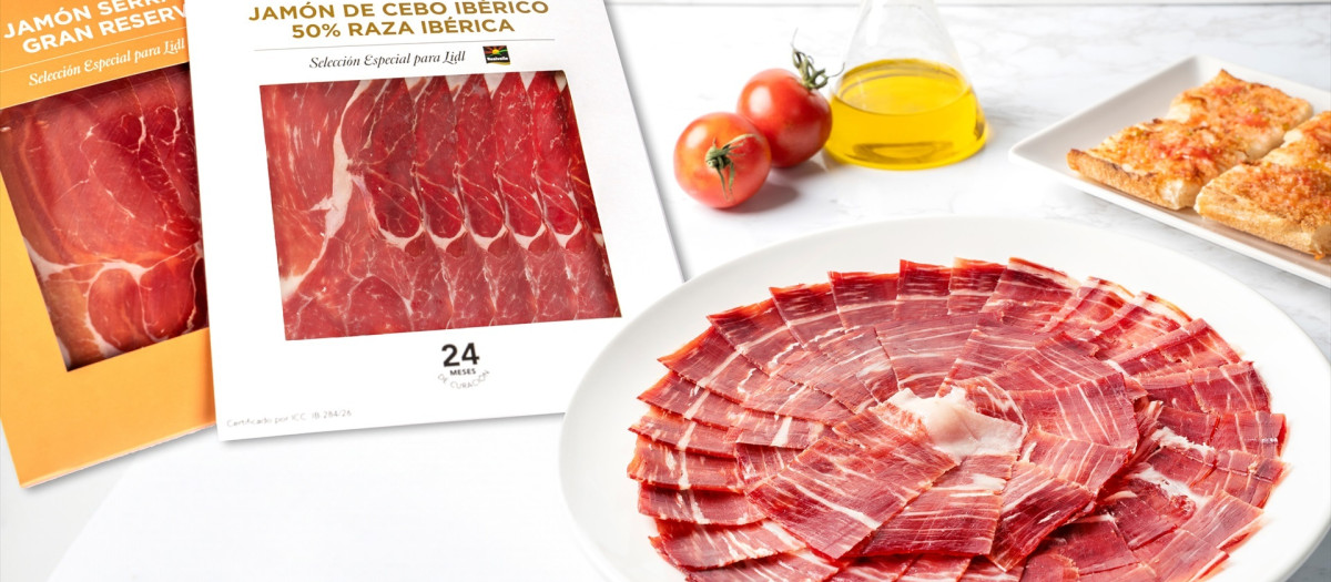 Jamón de la marca Enrique Tomás