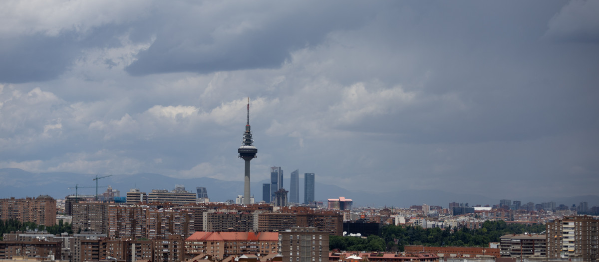 Vista de la ciudad desde el parque de las Siete Tetas