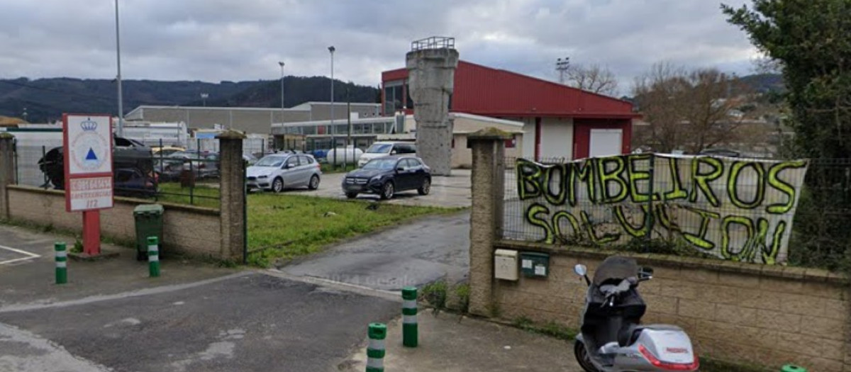 Parque comarcal de los Bomberos de Arteixo (La Coruña)