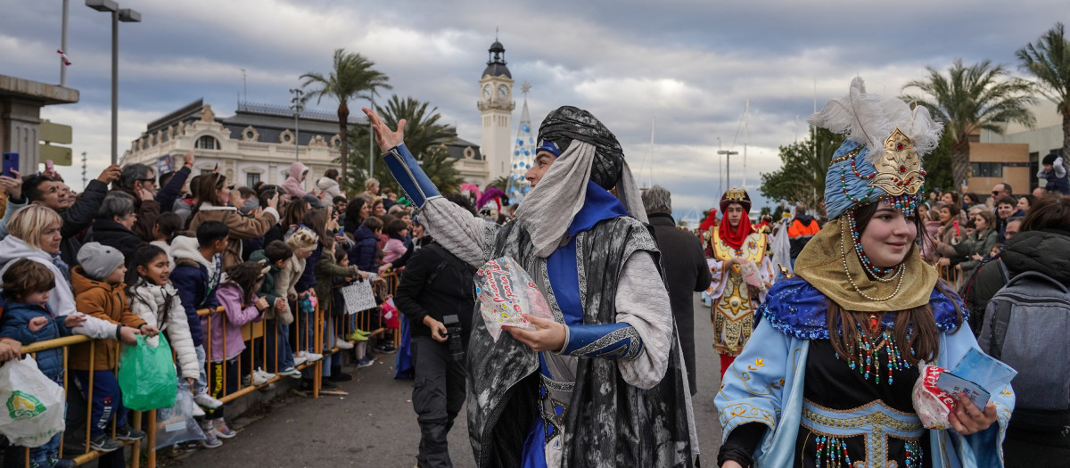 Cabalgata de Reyes de Valencia 2024